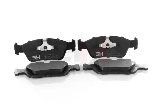 Bremsbelagsatz, Scheibenbremse Vorderachse GH GH-411510 Bild Bremsbelagsatz, Scheibenbremse Vorderachse GH GH-411510