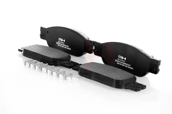 Bremsbelagsatz, Scheibenbremse Vorderachse GH GH-411512 Bild Bremsbelagsatz, Scheibenbremse Vorderachse GH GH-411512