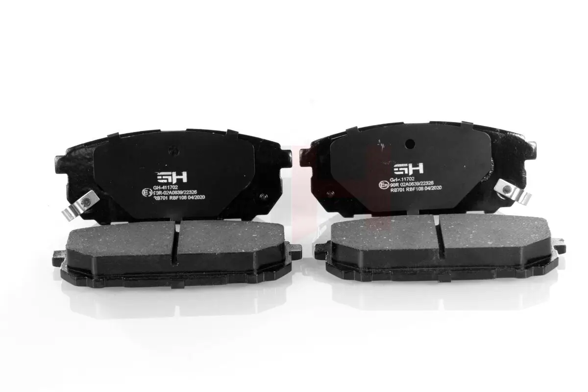 Bremsbelagsatz, Scheibenbremse Hinterachse GH GH-411702