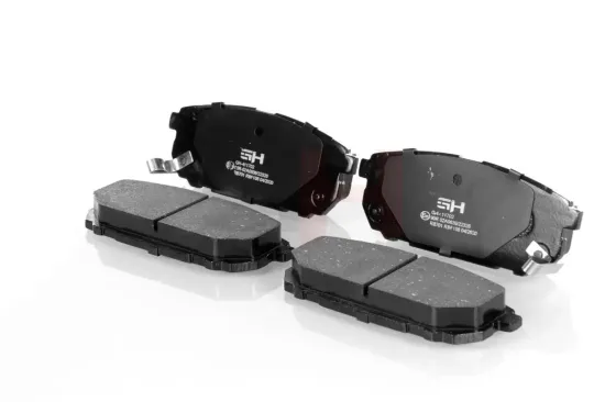 Bremsbelagsatz, Scheibenbremse Hinterachse GH GH-411702 Bild Bremsbelagsatz, Scheibenbremse Hinterachse GH GH-411702