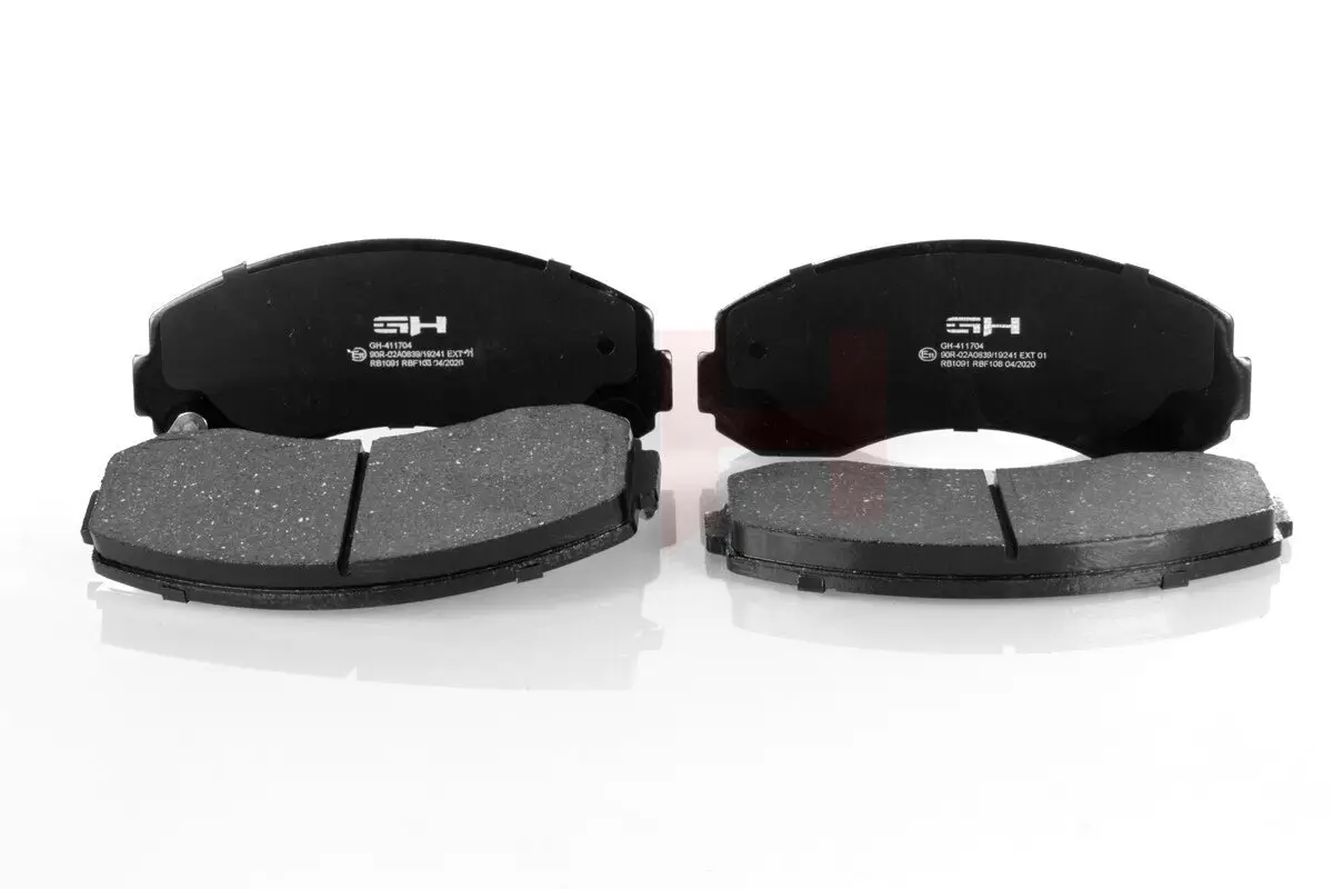 Bremsbelagsatz, Scheibenbremse Vorderachse GH GH-411704