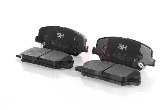 Bremsbelagsatz, Scheibenbremse Vorderachse GH GH-411725 Bild Bremsbelagsatz, Scheibenbremse Vorderachse GH GH-411725