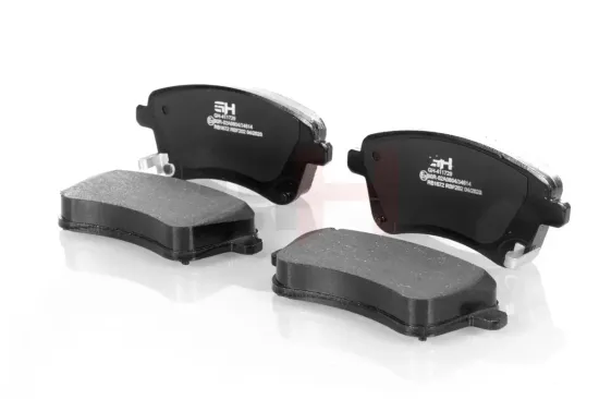 Bremsbelagsatz, Scheibenbremse Vorderachse GH GH-411729 Bild Bremsbelagsatz, Scheibenbremse Vorderachse GH GH-411729