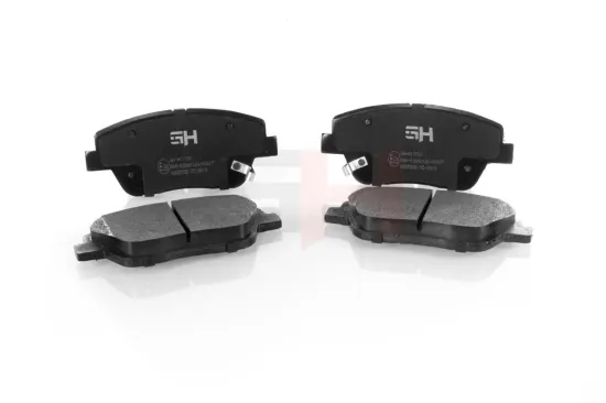 Bremsbelagsatz, Scheibenbremse Vorderachse GH GH-411733 Bild Bremsbelagsatz, Scheibenbremse Vorderachse GH GH-411733