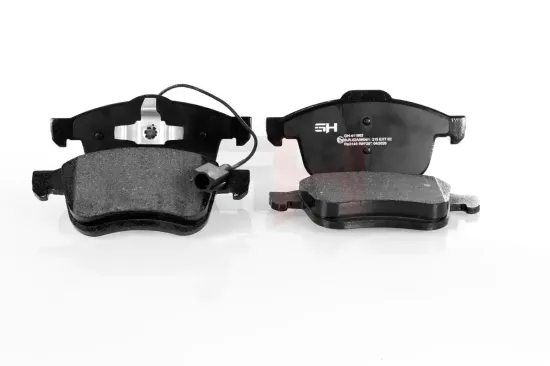 Bremsbelagsatz, Scheibenbremse Vorderachse GH GH-411902 Bild Bremsbelagsatz, Scheibenbremse Vorderachse GH GH-411902