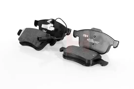 Bremsbelagsatz, Scheibenbremse Vorderachse GH GH-411902 Bild Bremsbelagsatz, Scheibenbremse Vorderachse GH GH-411902