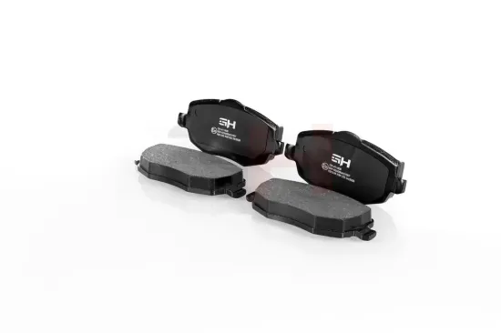 Bremsbelagsatz, Scheibenbremse Vorderachse GH GH-411906 Bild Bremsbelagsatz, Scheibenbremse Vorderachse GH GH-411906