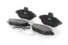 Bremsbelagsatz, Scheibenbremse Vorderachse GH GH-411934 Bild Bremsbelagsatz, Scheibenbremse Vorderachse GH GH-411934