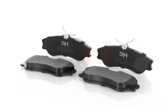 Bremsbelagsatz, Scheibenbremse Vorderachse GH GH-411937 Bild Bremsbelagsatz, Scheibenbremse Vorderachse GH GH-411937