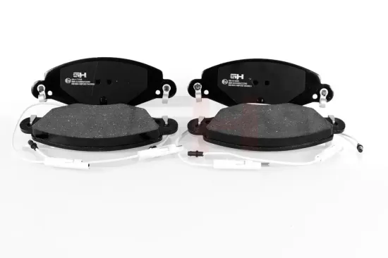Bremsbelagsatz, Scheibenbremse Vorderachse GH GH-411945 Bild Bremsbelagsatz, Scheibenbremse Vorderachse GH GH-411945