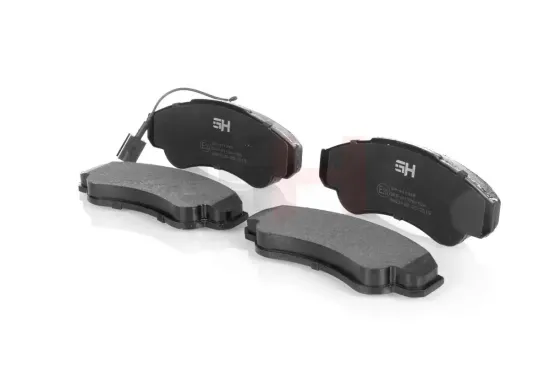 Bremsbelagsatz, Scheibenbremse Vorderachse GH GH-411948 Bild Bremsbelagsatz, Scheibenbremse Vorderachse GH GH-411948