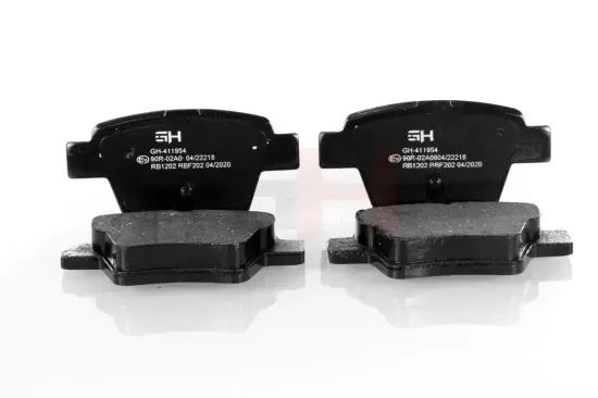 Bremsbelagsatz, Scheibenbremse GH GH-411954 Bild Bremsbelagsatz, Scheibenbremse GH GH-411954