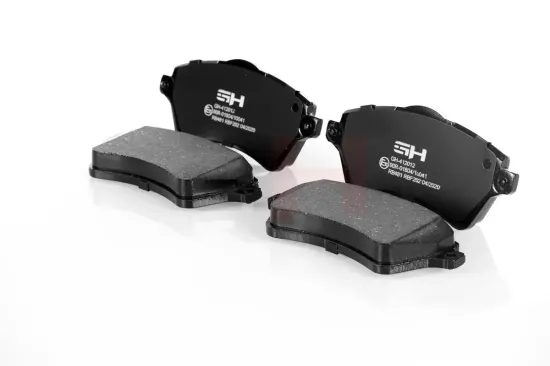 Bremsbelagsatz, Scheibenbremse Vorderachse GH GH-412012 Bild Bremsbelagsatz, Scheibenbremse Vorderachse GH GH-412012