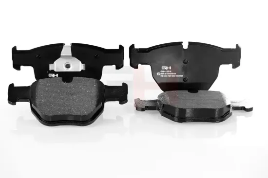 Bremsbelagsatz, Scheibenbremse Vorderachse GH GH-412018 Bild Bremsbelagsatz, Scheibenbremse Vorderachse GH GH-412018