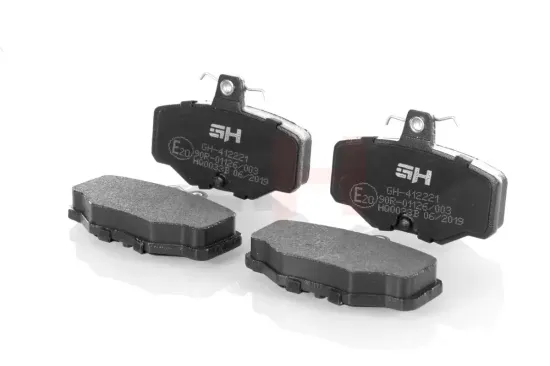 Bremsbelagsatz, Scheibenbremse Hinterachse GH GH-412221 Bild Bremsbelagsatz, Scheibenbremse Hinterachse GH GH-412221