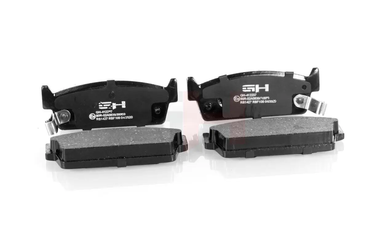 Bremsbelagsatz, Scheibenbremse Hinterachse GH GH-412237