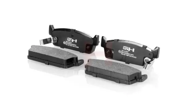 Bremsbelagsatz, Scheibenbremse Hinterachse GH GH-412237 Bild Bremsbelagsatz, Scheibenbremse Hinterachse GH GH-412237