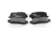 Bremsbelagsatz, Scheibenbremse Hinterachse GH GH-412249