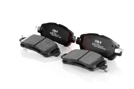 Bremsbelagsatz, Scheibenbremse Vorderachse GH GH-412250 Bild Bremsbelagsatz, Scheibenbremse Vorderachse GH GH-412250