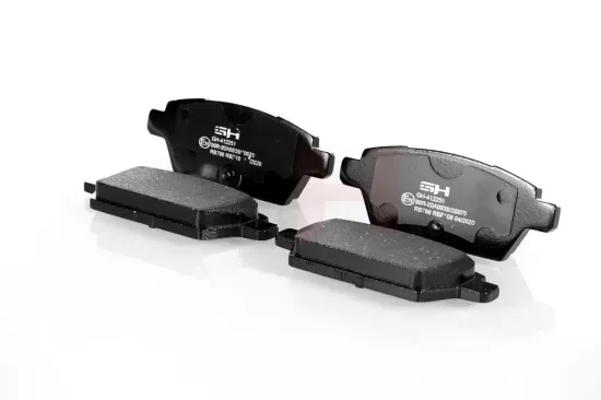 Bremsbelagsatz, Scheibenbremse Hinterachse GH GH-412251 Bild Bremsbelagsatz, Scheibenbremse Hinterachse GH GH-412251