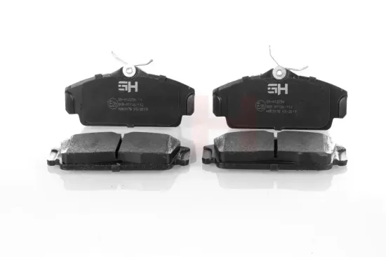 Bremsbelagsatz, Scheibenbremse Vorderachse GH GH-412254 Bild Bremsbelagsatz, Scheibenbremse Vorderachse GH GH-412254