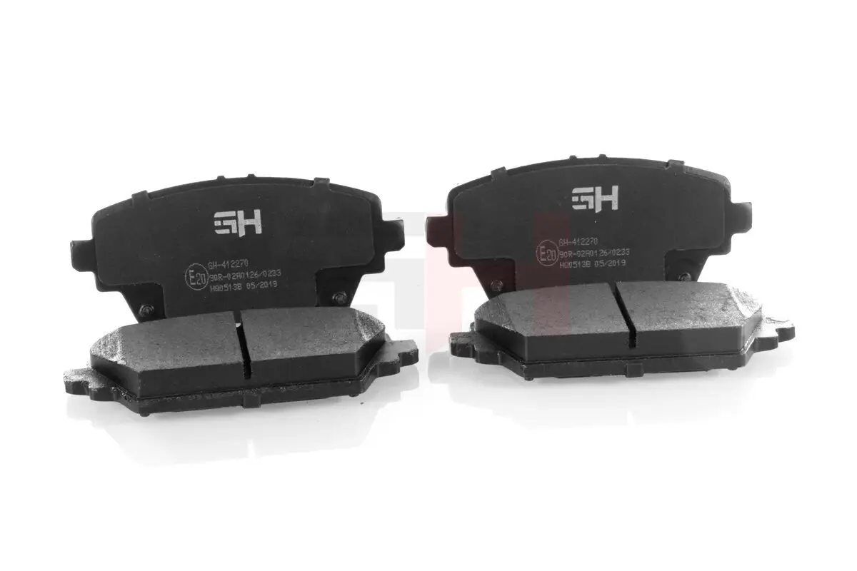 Bremsbelagsatz, Scheibenbremse Vorderachse GH GH-412270
