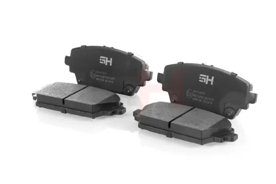Bremsbelagsatz, Scheibenbremse Vorderachse GH GH-412270 Bild Bremsbelagsatz, Scheibenbremse Vorderachse GH GH-412270