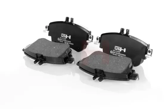 Bremsbelagsatz, Scheibenbremse Vorderachse GH GH-412303 Bild Bremsbelagsatz, Scheibenbremse Vorderachse GH GH-412303