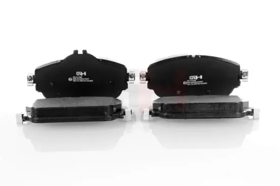 Bremsbelagsatz, Scheibenbremse Vorderachse GH GH-412308 Bild Bremsbelagsatz, Scheibenbremse Vorderachse GH GH-412308