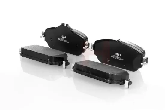 Bremsbelagsatz, Scheibenbremse Vorderachse GH GH-412308 Bild Bremsbelagsatz, Scheibenbremse Vorderachse GH GH-412308