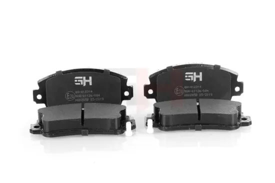 Bremsbelagsatz, Scheibenbremse Vorderachse GH GH-412314 Bild Bremsbelagsatz, Scheibenbremse Vorderachse GH GH-412314