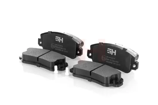 Bremsbelagsatz, Scheibenbremse Vorderachse GH GH-412314 Bild Bremsbelagsatz, Scheibenbremse Vorderachse GH GH-412314