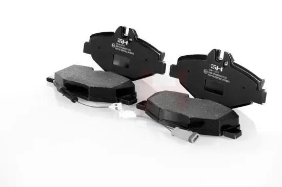 Bremsbelagsatz, Scheibenbremse Vorderachse GH GH-412317 Bild Bremsbelagsatz, Scheibenbremse Vorderachse GH GH-412317
