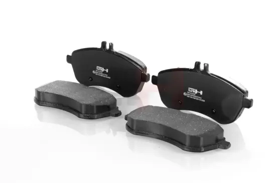 Bremsbelagsatz, Scheibenbremse Vorderachse GH GH-412326 Bild Bremsbelagsatz, Scheibenbremse Vorderachse GH GH-412326
