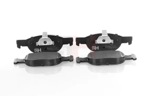 Bremsbelagsatz, Scheibenbremse Vorderachse GH GH-412363 Bild Bremsbelagsatz, Scheibenbremse Vorderachse GH GH-412363