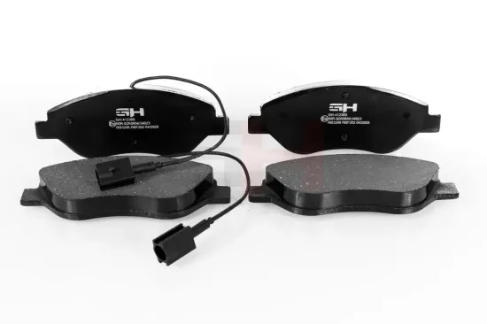 Bremsbelagsatz, Scheibenbremse Vorderachse GH GH-412369 Bild Bremsbelagsatz, Scheibenbremse Vorderachse GH GH-412369