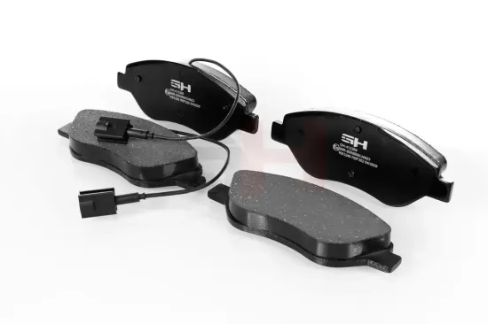 Bremsbelagsatz, Scheibenbremse Vorderachse GH GH-412369 Bild Bremsbelagsatz, Scheibenbremse Vorderachse GH GH-412369