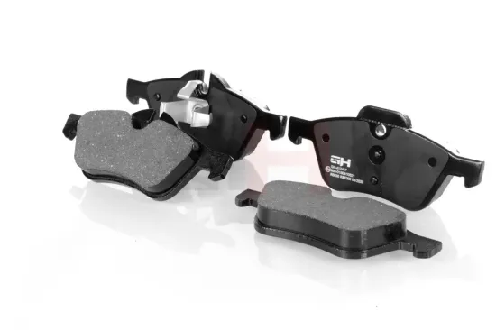 Bremsbelagsatz, Scheibenbremse Vorderachse GH GH-412417 Bild Bremsbelagsatz, Scheibenbremse Vorderachse GH GH-412417