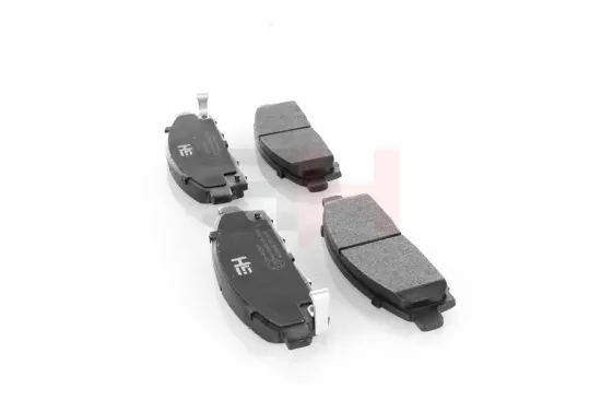 Bremsbelagsatz, Scheibenbremse Vorderachse GH GH-412505 Bild Bremsbelagsatz, Scheibenbremse Vorderachse GH GH-412505
