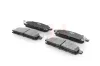 Bremsbelagsatz, Scheibenbremse Vorderachse GH GH-412505 Bild Bremsbelagsatz, Scheibenbremse Vorderachse GH GH-412505