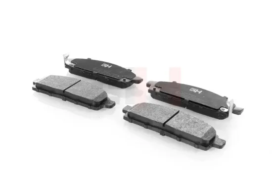 Bremsbelagsatz, Scheibenbremse Vorderachse GH GH-412505 Bild Bremsbelagsatz, Scheibenbremse Vorderachse GH GH-412505