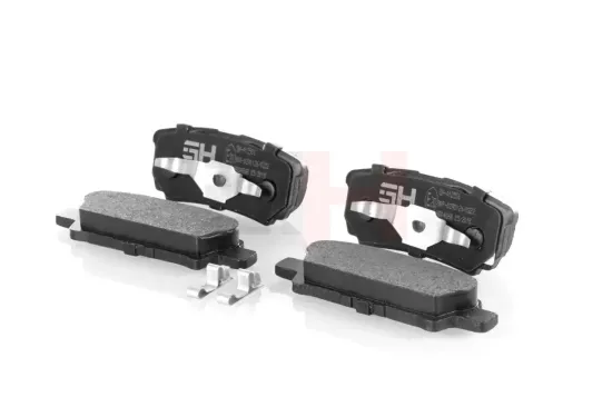 Bremsbelagsatz, Scheibenbremse Hinterachse GH GH-412506 Bild Bremsbelagsatz, Scheibenbremse Hinterachse GH GH-412506