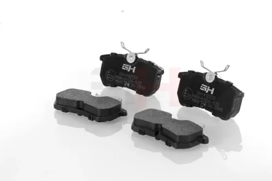 Bremsbelagsatz, Scheibenbremse Hinterachse GH GH-412550 Bild Bremsbelagsatz, Scheibenbremse Hinterachse GH GH-412550
