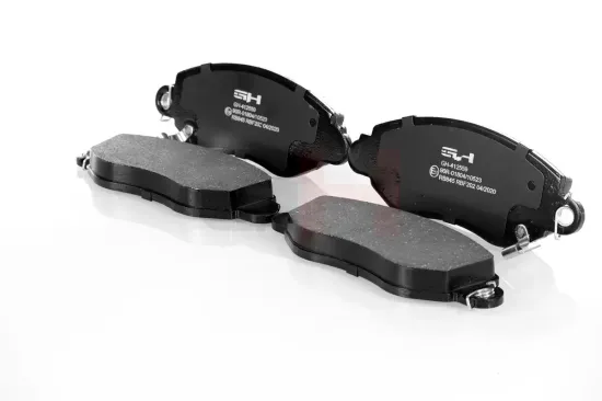 Bremsbelagsatz, Scheibenbremse Vorderachse GH GH-412559 Bild Bremsbelagsatz, Scheibenbremse Vorderachse GH GH-412559