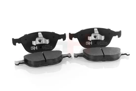 Bremsbelagsatz, Scheibenbremse Vorderachse GH GH-412560 Bild Bremsbelagsatz, Scheibenbremse Vorderachse GH GH-412560