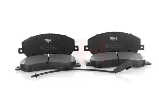 Bremsbelagsatz, Scheibenbremse Vorderachse GH GH-412562 Bild Bremsbelagsatz, Scheibenbremse Vorderachse GH GH-412562