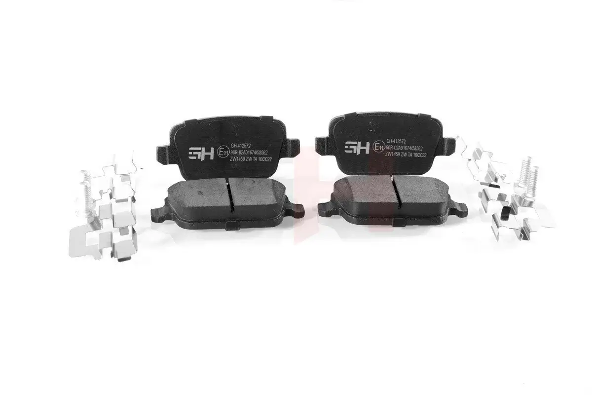 Bremsbelagsatz, Scheibenbremse Hinterachse GH GH-412572