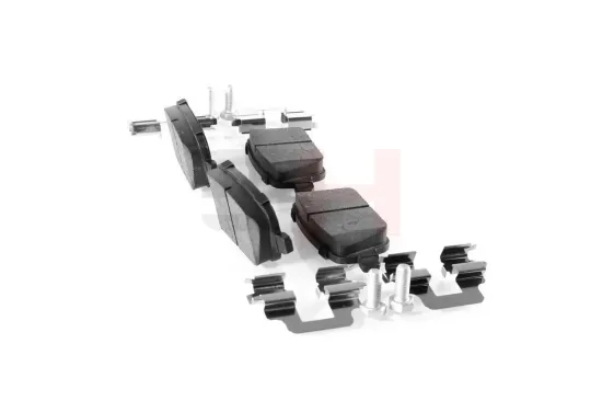 Bremsbelagsatz, Scheibenbremse Hinterachse GH GH-412572 Bild Bremsbelagsatz, Scheibenbremse Hinterachse GH GH-412572