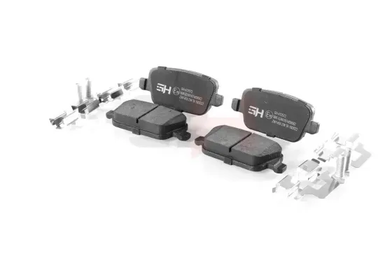 Bremsbelagsatz, Scheibenbremse Hinterachse GH GH-412572 Bild Bremsbelagsatz, Scheibenbremse Hinterachse GH GH-412572