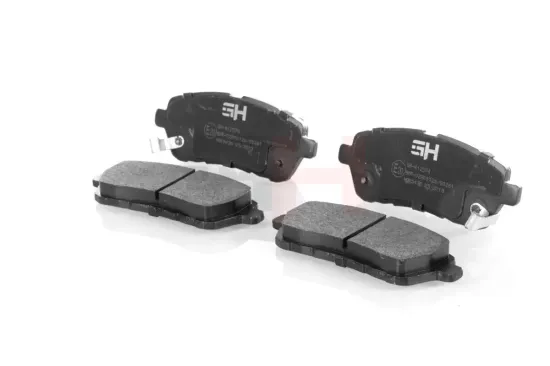 Bremsbelagsatz, Scheibenbremse Vorderachse GH GH-412574 Bild Bremsbelagsatz, Scheibenbremse Vorderachse GH GH-412574